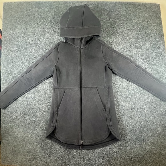 Lululemon Going Places‎ Hooded Jacket Black Size 4 - Picture 3 of 11